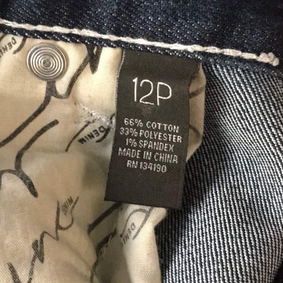 NWT INC DENIM JEAN CAPRIS SIZE 12P - Picture 6 of 6